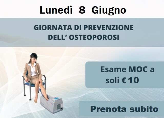 08/06 - Giornata MOC - Prevenzione Osteoporosi